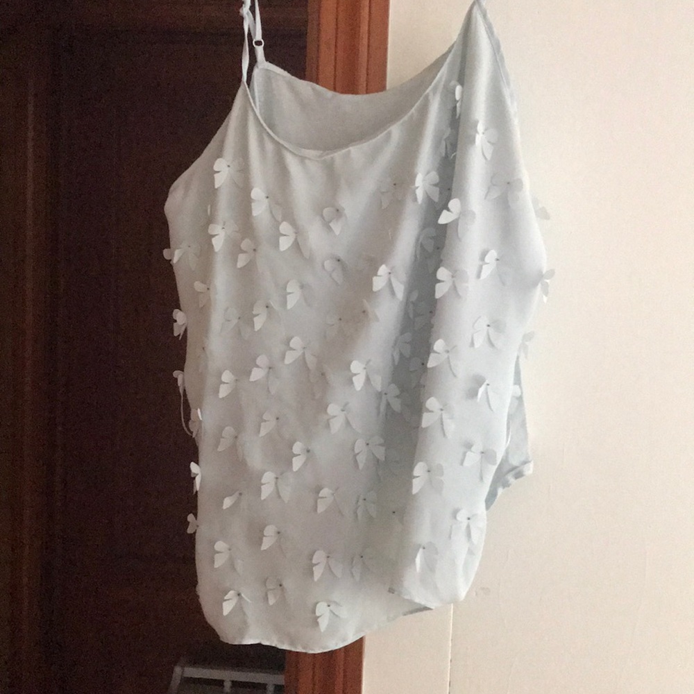 Light blue camisole
